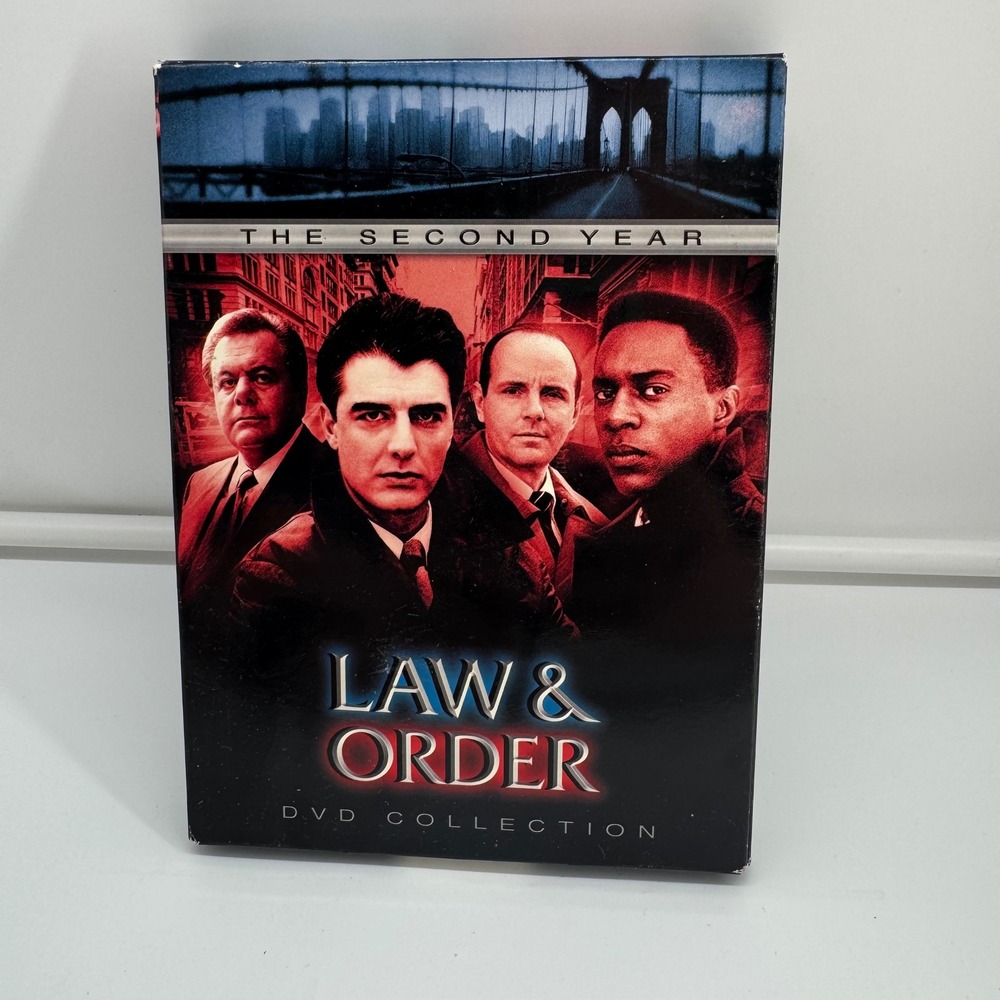 Law & Order The Second Year DVD Collection Season 2 Box Set 22 Episodes